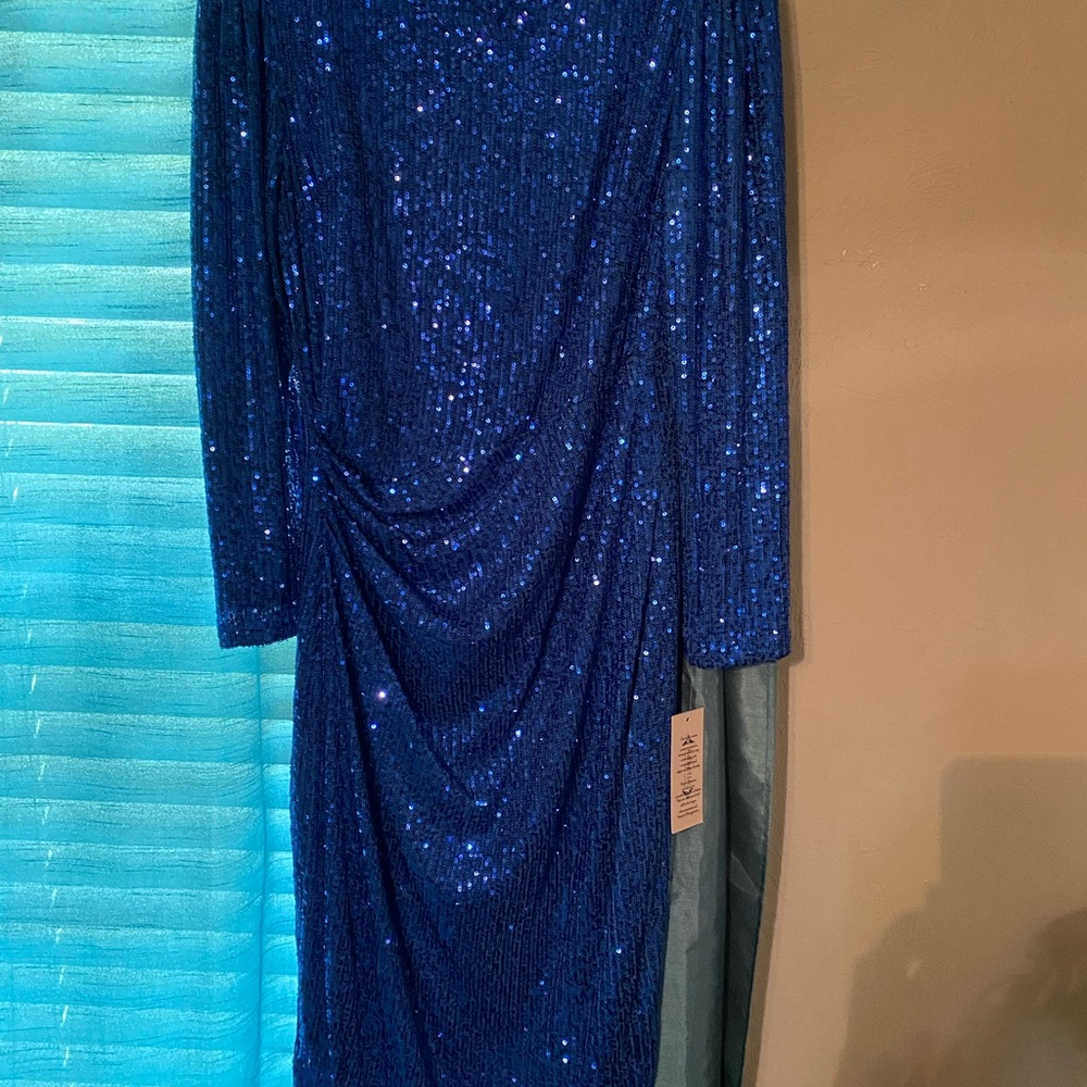 Nanette Lepore Royal Blue Sequin Dress